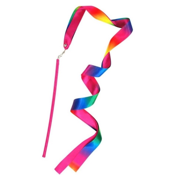 NRFP Rainbow 🌈 Twirling Dance Stunt Ribbon - Picture 3 of 12